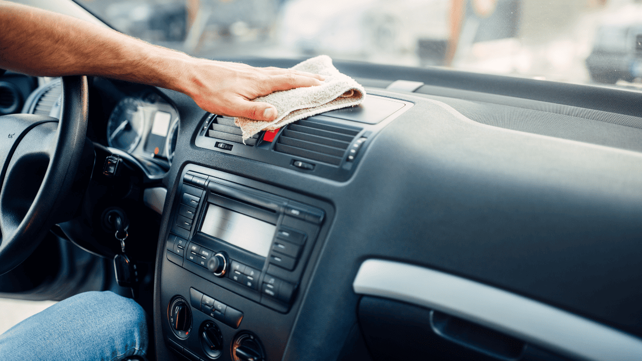 Clean Car Dashboard